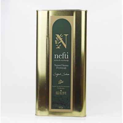 Natürel Sızma Zeytinyağı Soğuk Sıkım 5 lt